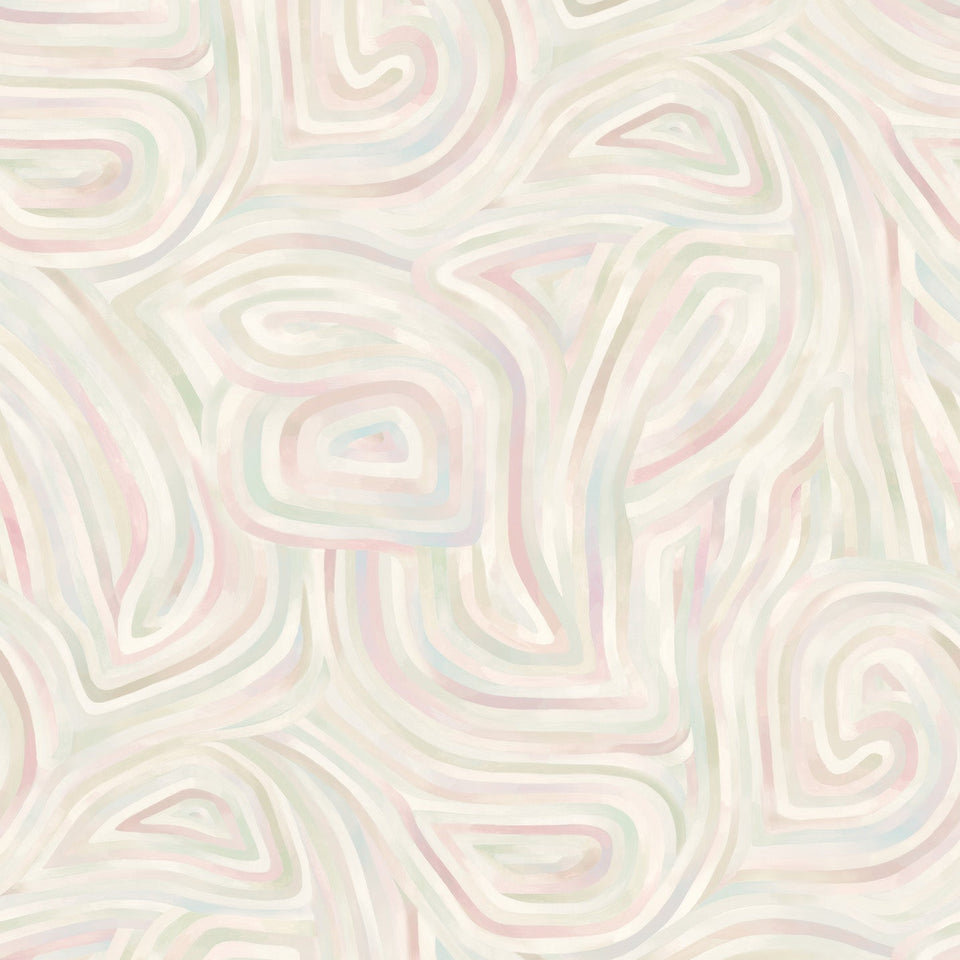 Kawakubo wallpaper by Cole & Son — Apple White & Rose
