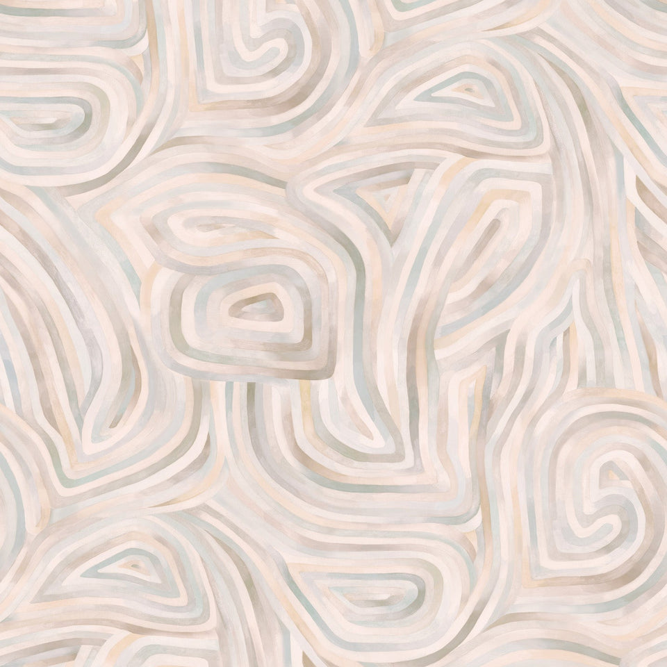 Kawakubo wallpaper by Cole & Son — Soft Apricot
