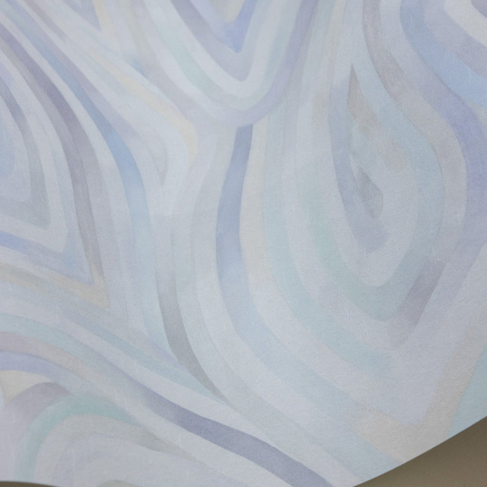 Kawakubo wallpaper by Cole & Son — Lavender & Soft Mint