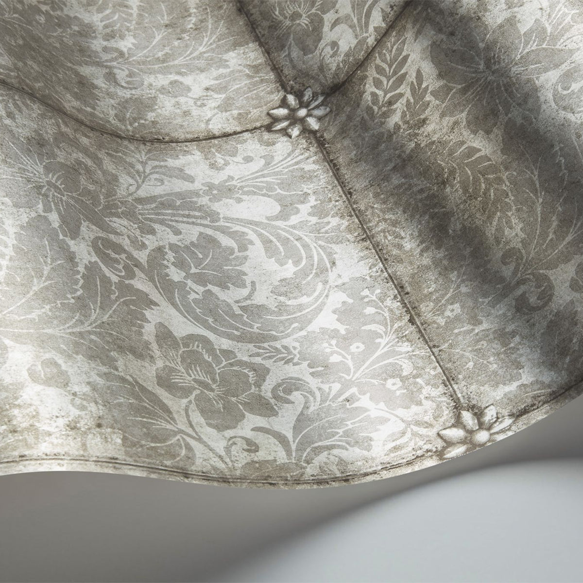 King’s Argent wallpaper by Cole & Son — Metallic Silver Foil