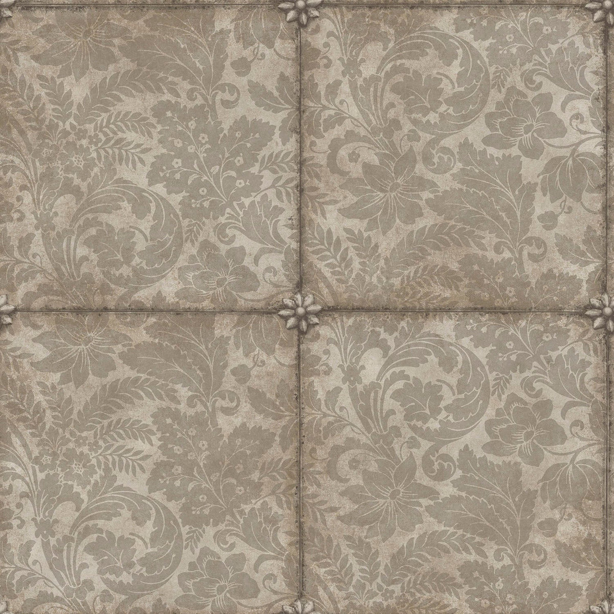 King’s Argent wallpaper by Cole & Son — Metallic Gilver Foil
