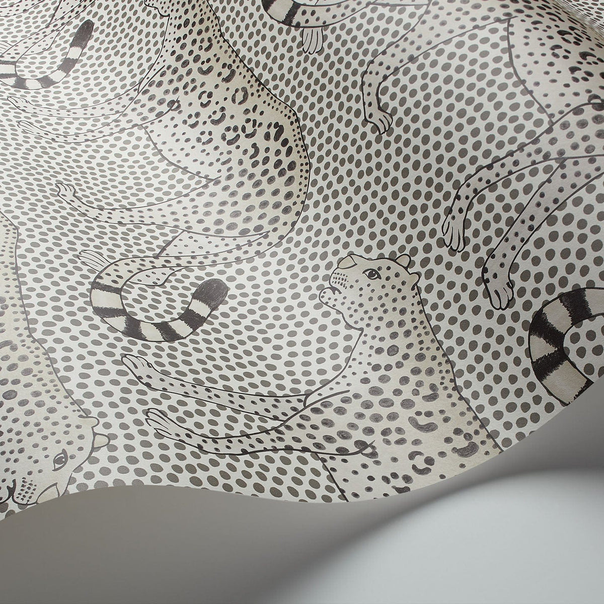 Leopard Walk wallpaper by Cole & Son — Soot on Snow