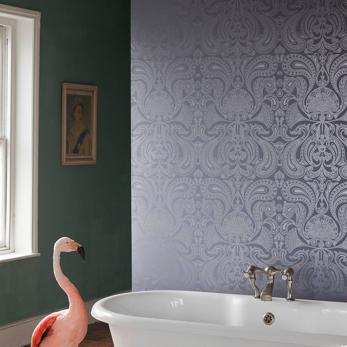 Malabar wallpaper by Cole & Son, room setting