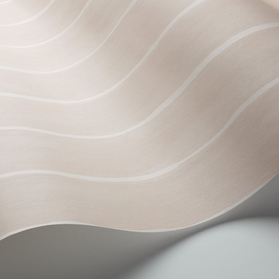Marquee Stripe wallpaper by Cole & Son, Ballet Slipper, detail