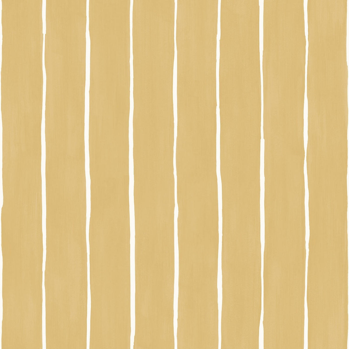 Marquee Stripe wallpaper by Cole & Son, Ochre
