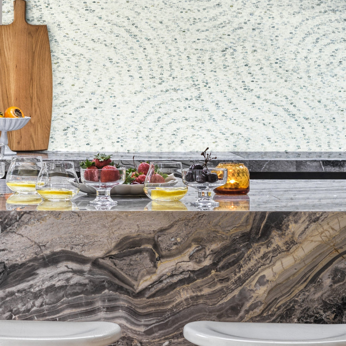 Meditation Stone wallpaper by Cole & Son, Stone, room setting