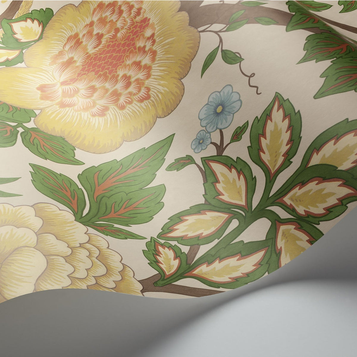 Cole & Son Midsummer Bloom 116/4013 wallpaper curved detail