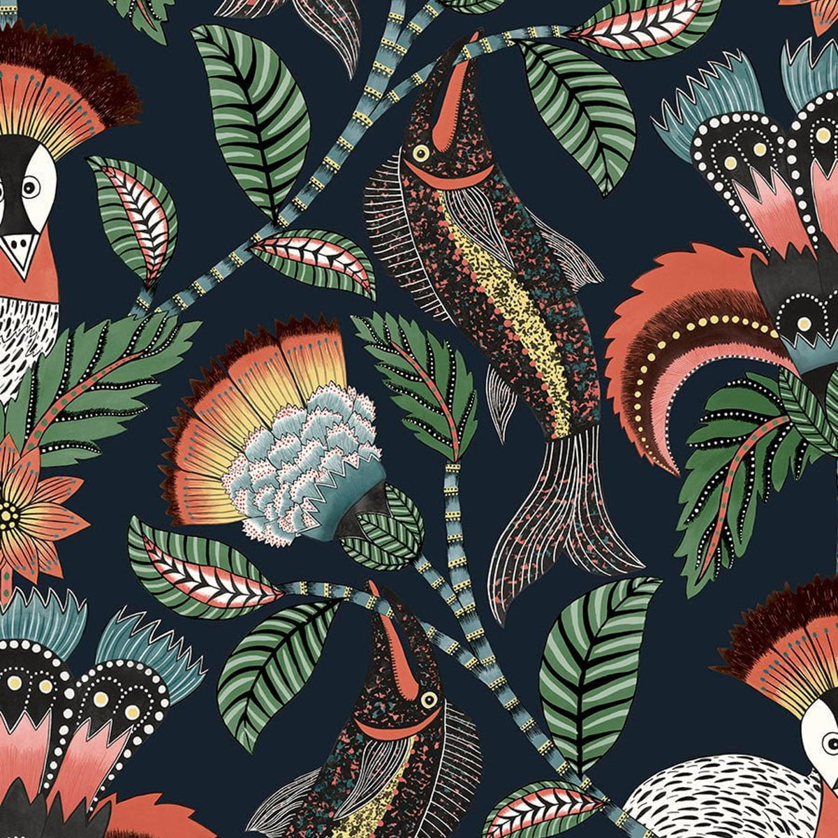 Cole & Son Nene 119/8037 wallpaper pattern