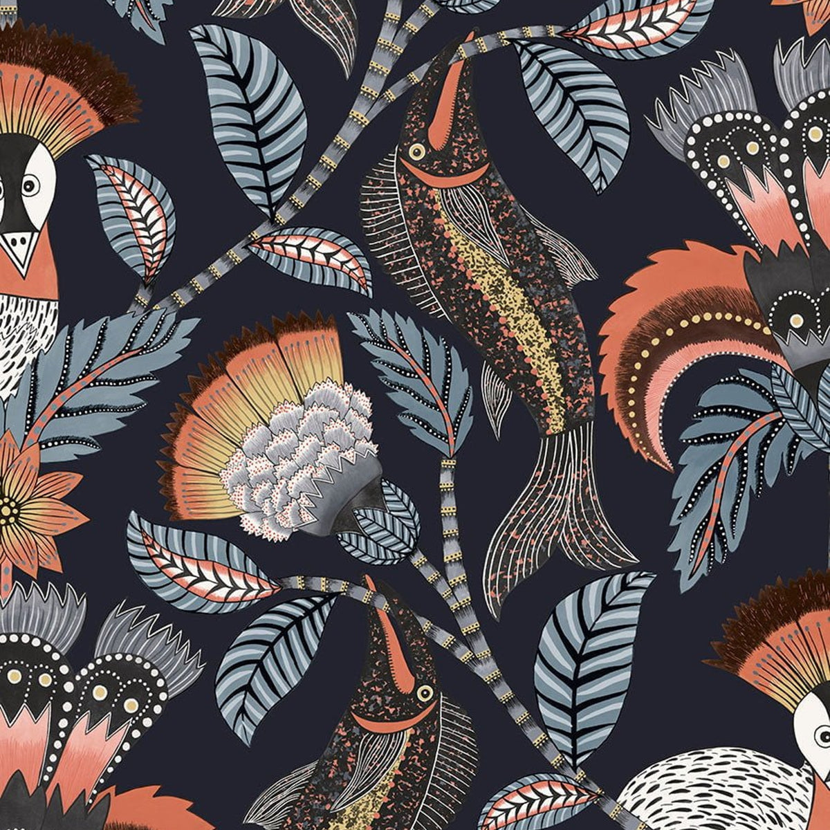 Cole & Son Nene 119/8038 wallpaper pattern