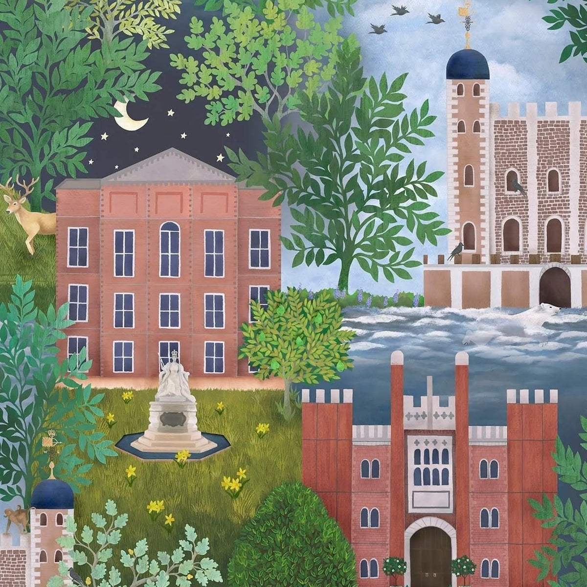 Cole & Son Palace Tales 118/1001 wallpaper pattern