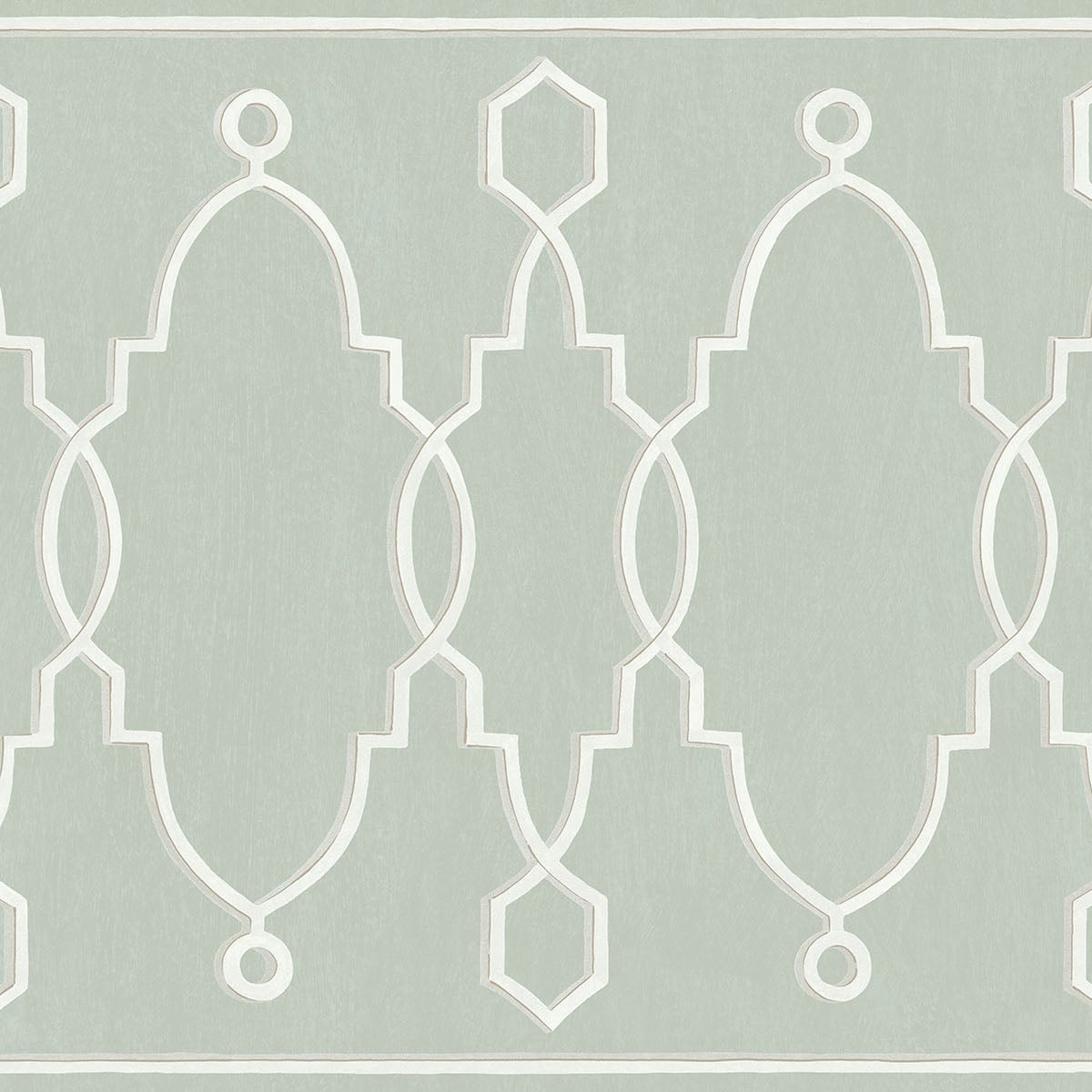 Cole & Son Parterre Border — Print Room Blue