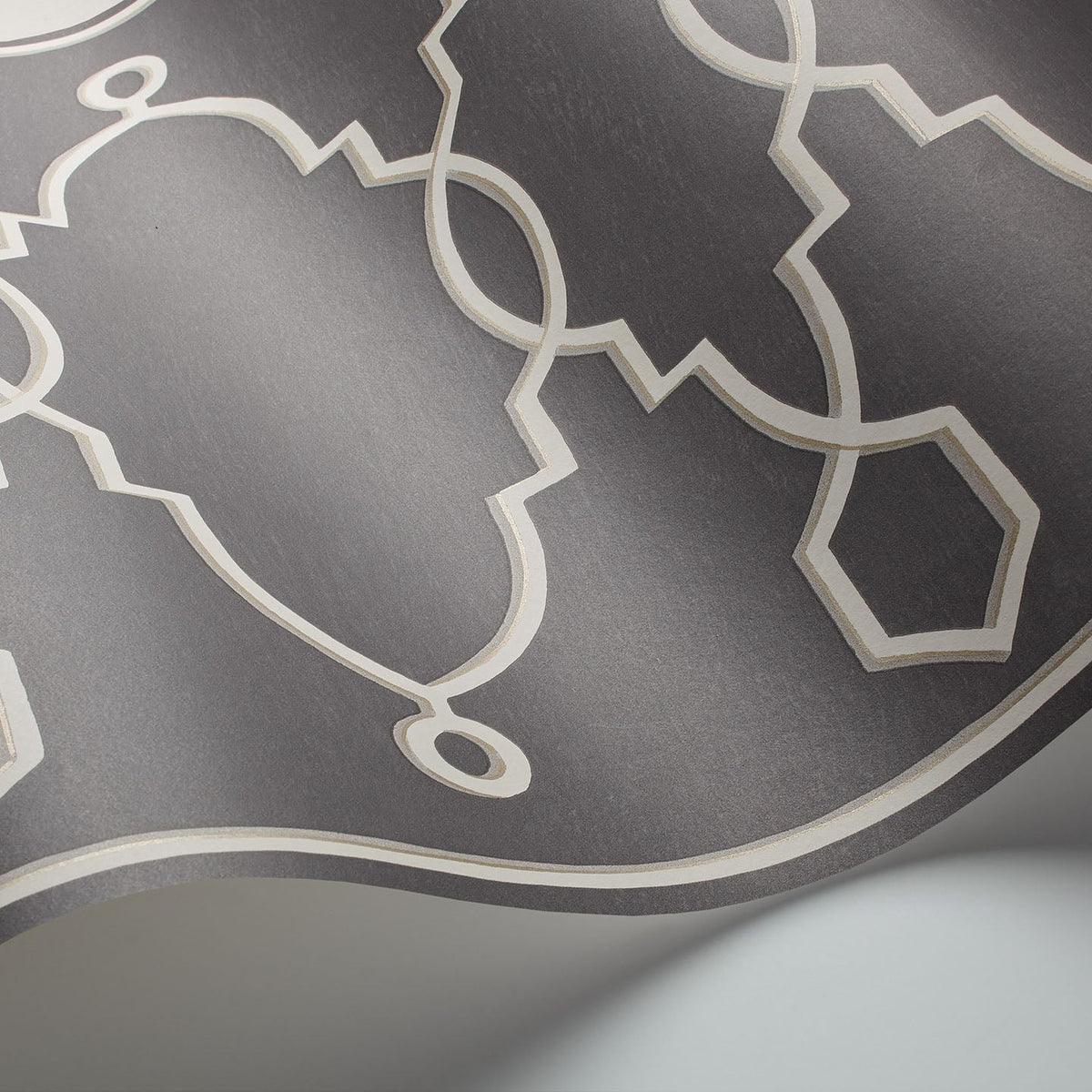 Cole & Son Parterre Border — Soot detail