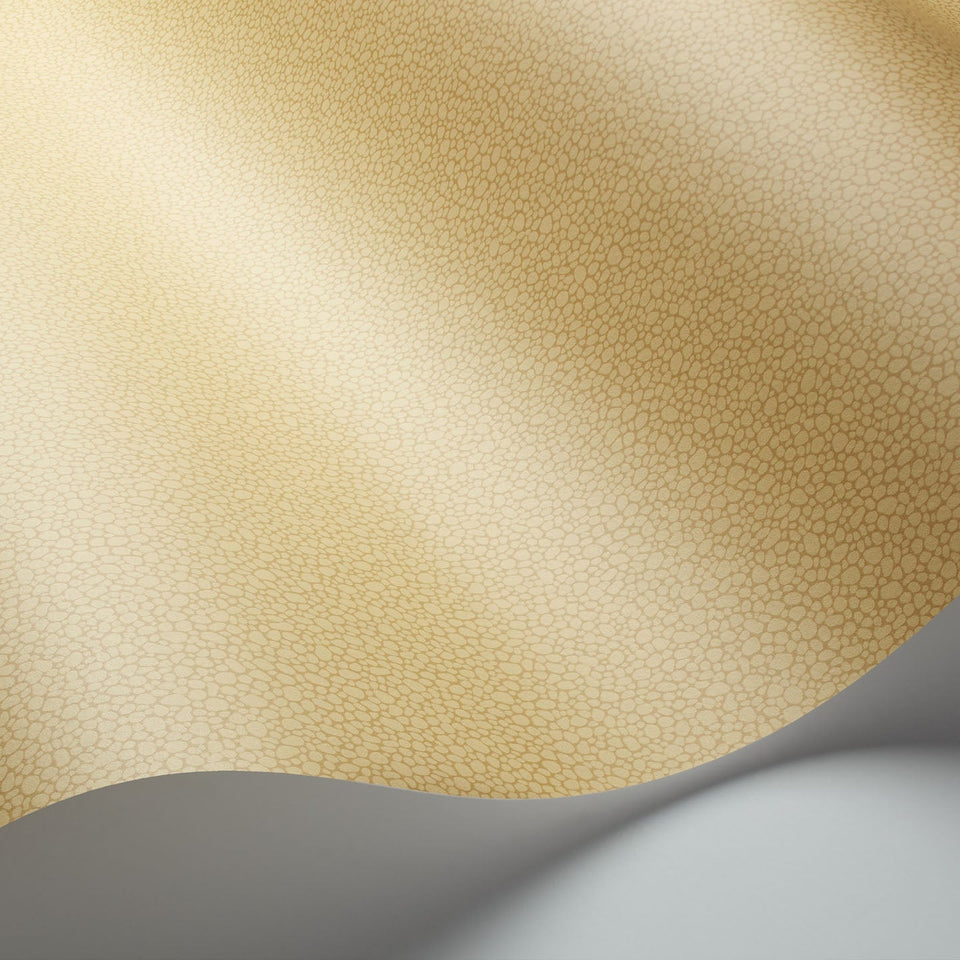 Cole & Son Pebble wallpaper — Ochre detail