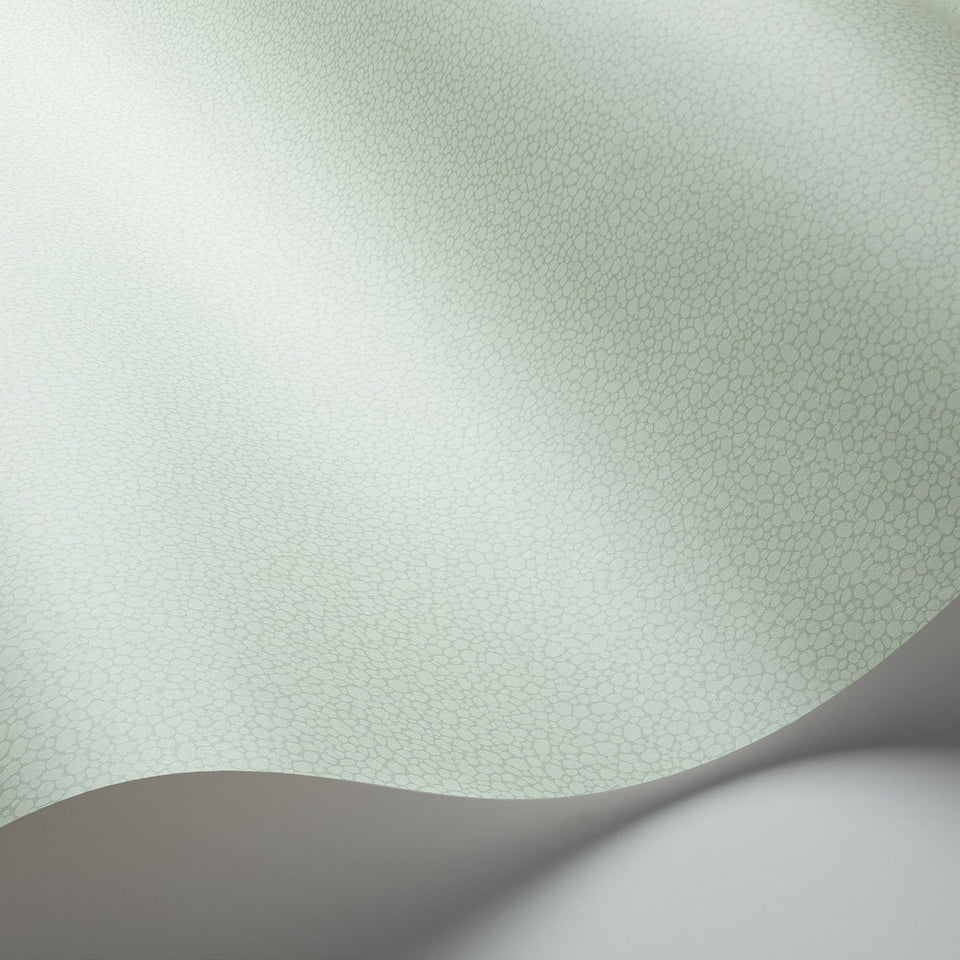 Cole & Son Pebble wallpaper — Duck Egg detail