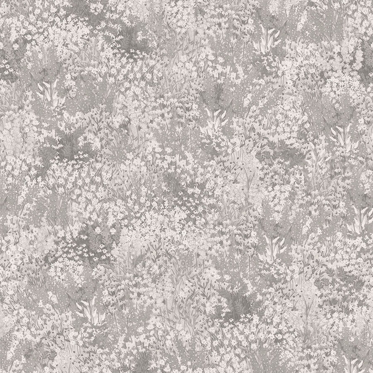 Cole & Son Petite Fleur wallpaper — Platinum Matte