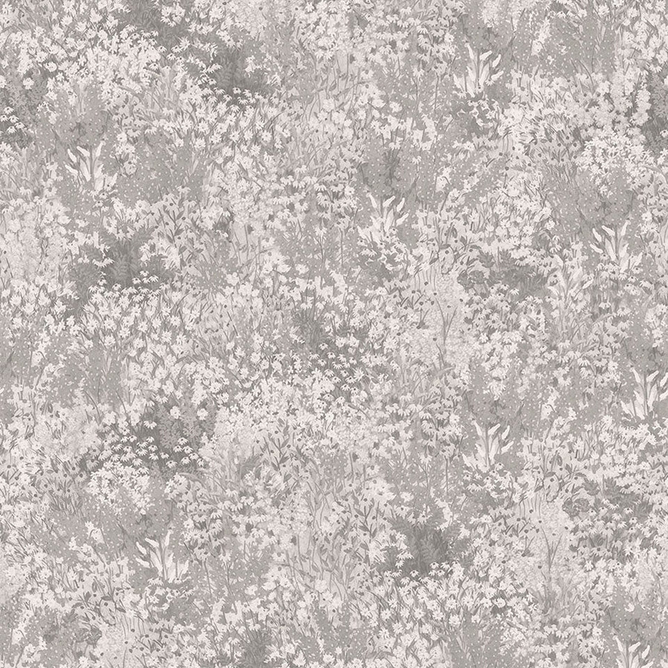 Cole & Son Petite Fleur wallpaper — Platinum Matte