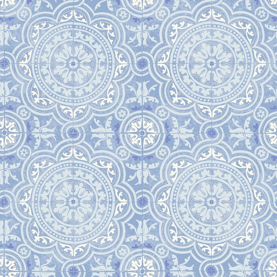 Cole & Son Piccadilly wallpaper — Hyacinth on Midnight