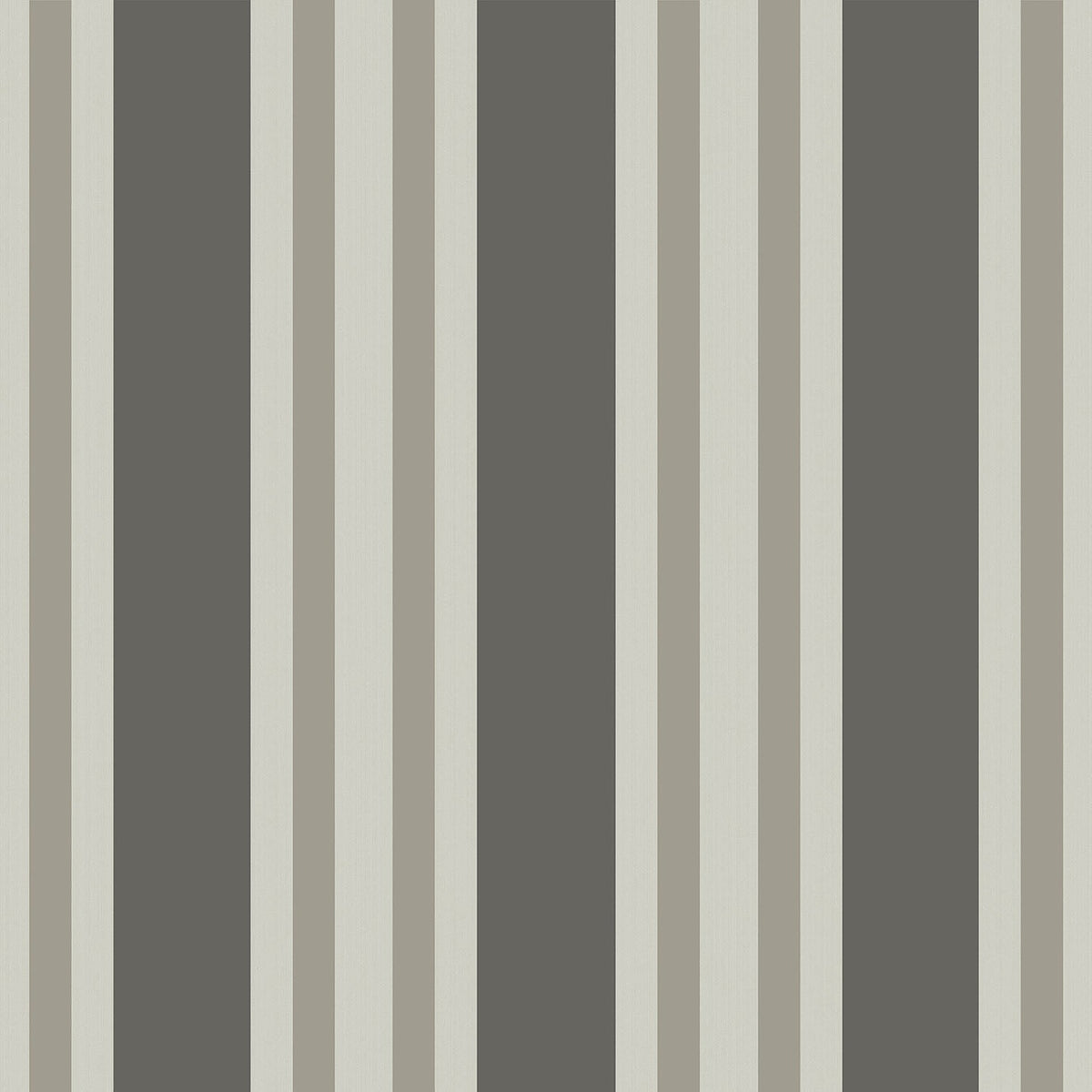 Cole & Son Polo Stripe wallpaper — Soot & Parchment