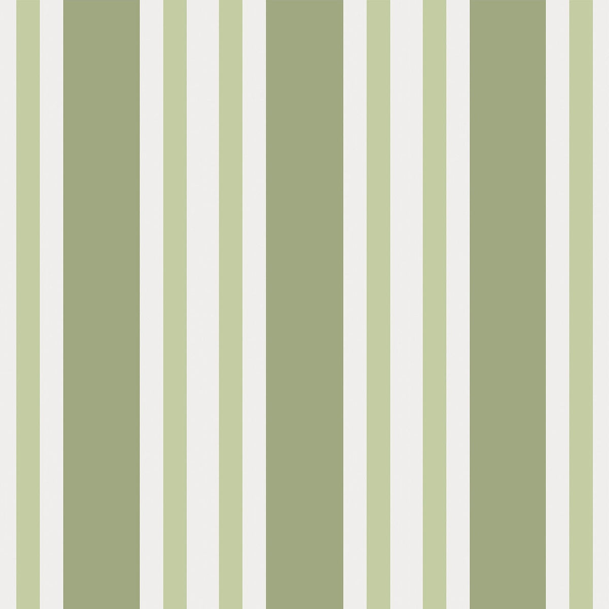 Cole & Son Polo Stripe wallpaper — Olive Green