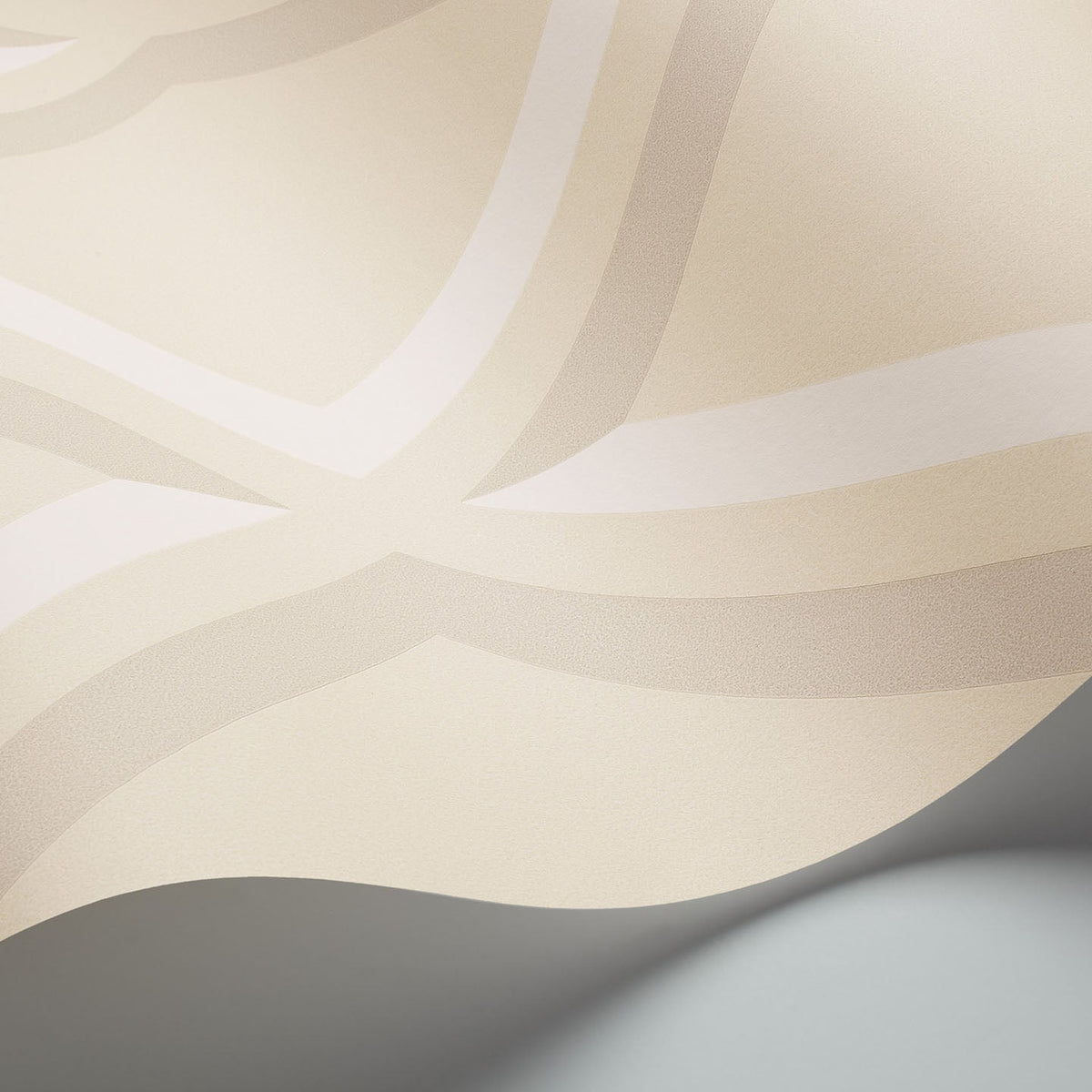 Cole & Son Pompeian wallpaper — Chalk & Stone on Cream detail