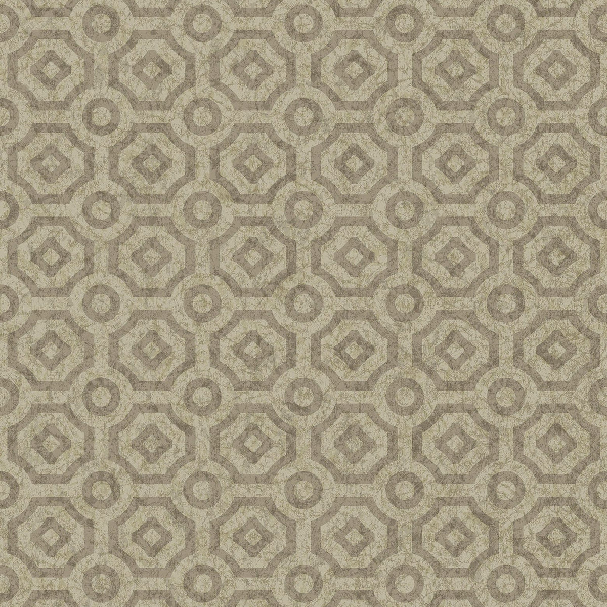 Queen’s Quarter wallpaper in Metallic Gilver by Cole & Son — design detail