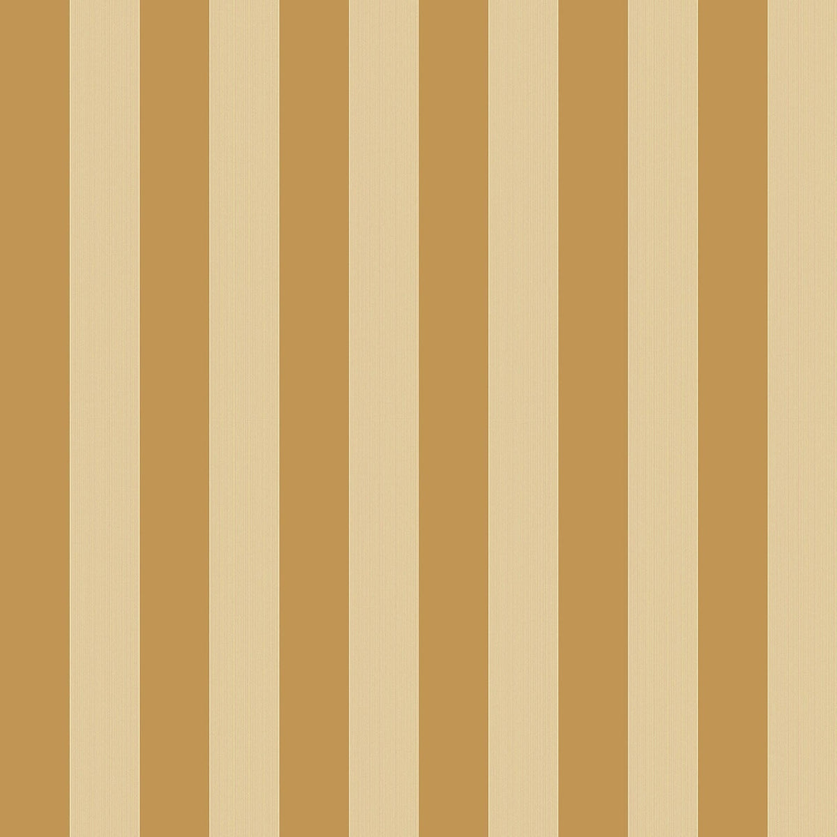 Regatta Stripe wallpaper in Ochre & Metallic Gold by Cole & Son — design detail