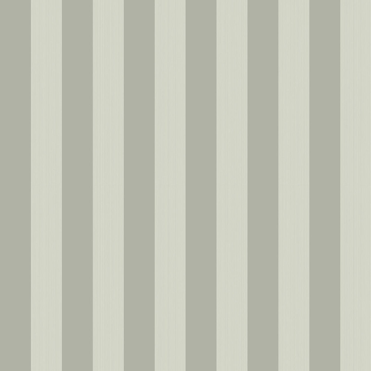 Regatta Stripe wallpaper in Soft Olive by Cole & Son — design detail