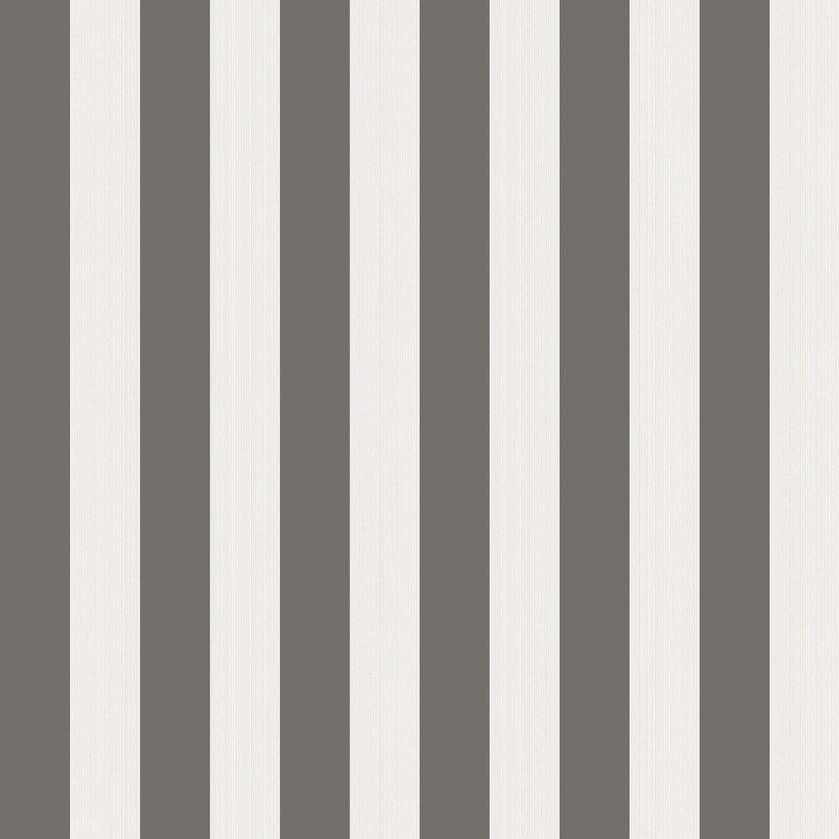 Regatta Stripe wallpaper in Soot & Snow by Cole & Son — design detail