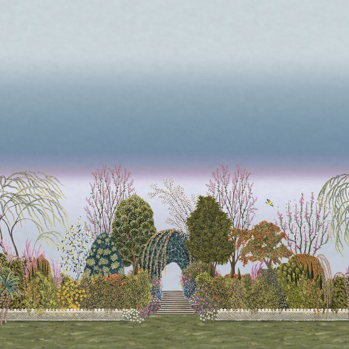 Reverie panorama in Dusk by Cole & Son — design detail crop