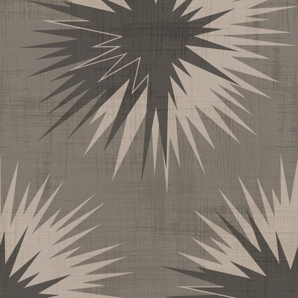 Soft Thistle wallpaper by Cole & Son x Vivienne Westwood in Dove Grey & Charcoal, pattern
