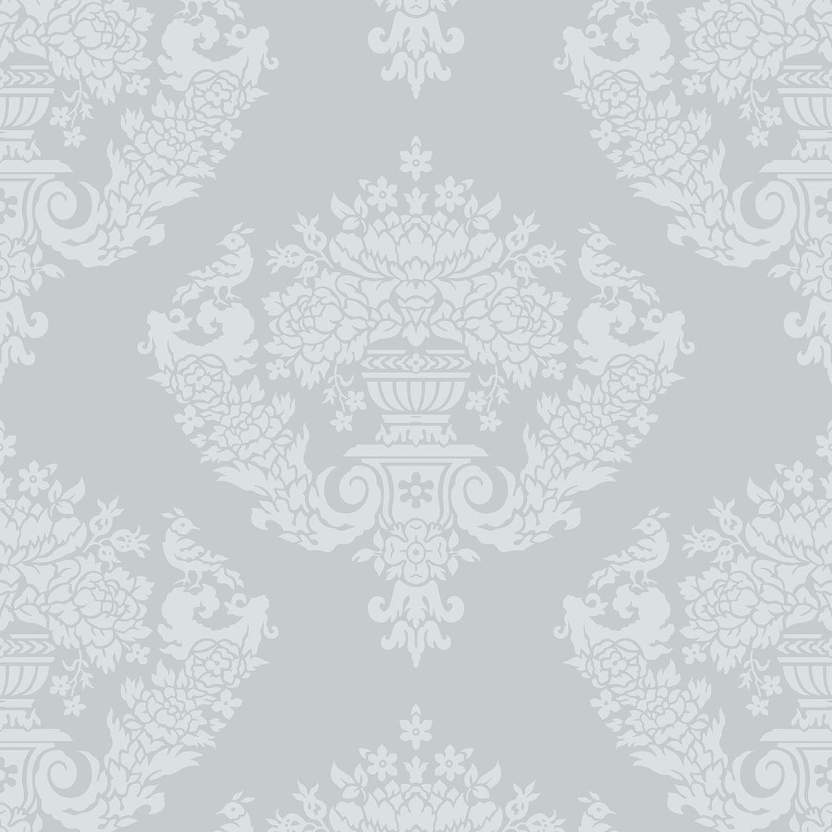 Sudbury wallpaper by Cole & Son in Print Room Blue, pattern