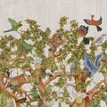 Tree of Life Platinum wallpaper by Cole & Son, cropped panel detail