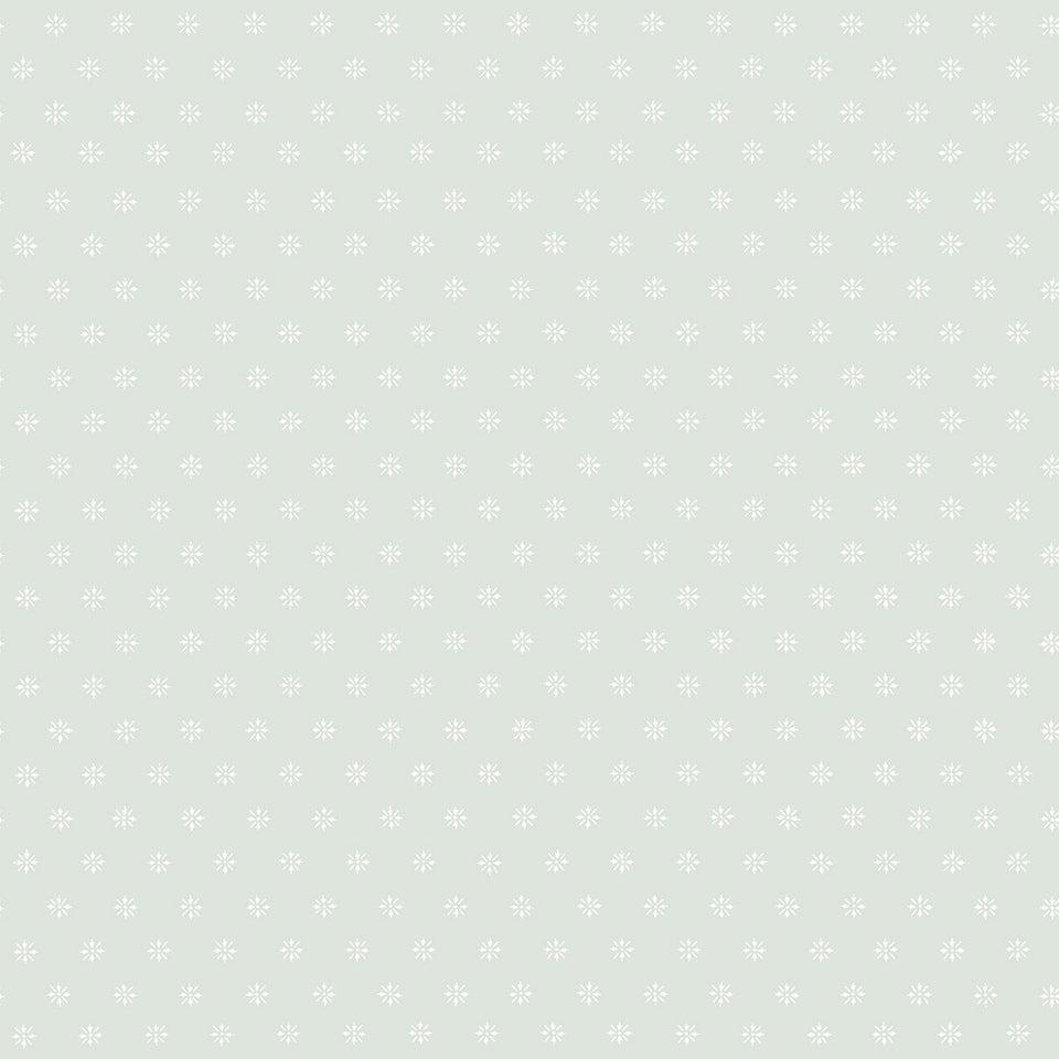 Victorian Star wallpaper by Cole & Son in Duck Egg, 100/7032