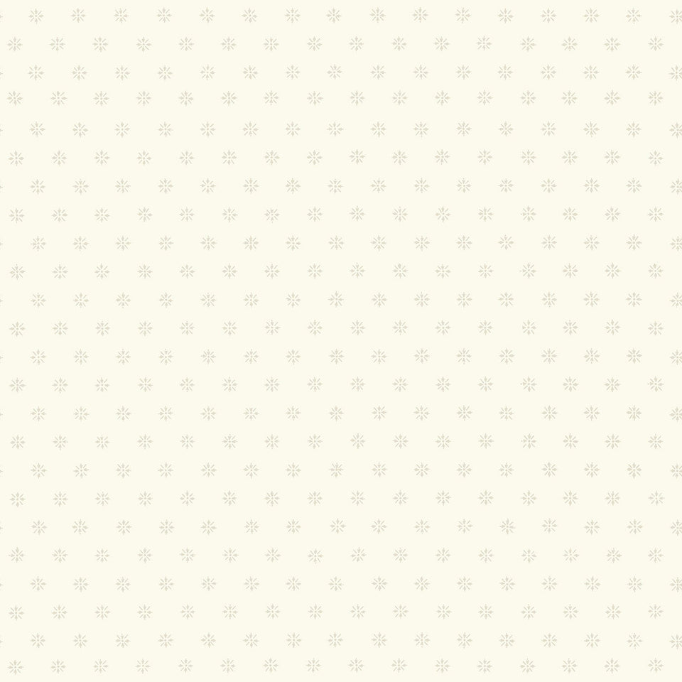 Victorian Star wallpaper by Cole & Son in White, 100/7035