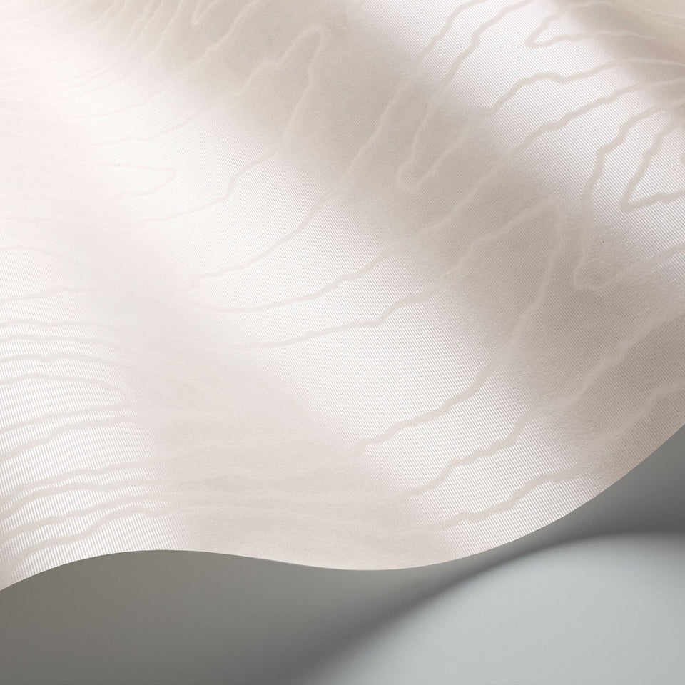 Cole & Son Watered Silk wallpaper in Mica Blush detail
