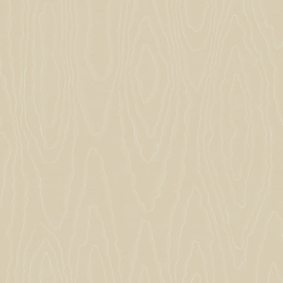 Cole & Son Watered Silk wallpaper in Mica Oat