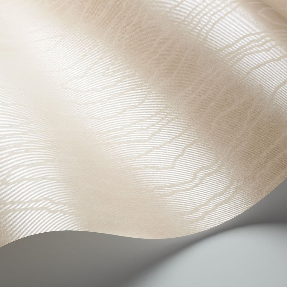 Cole & Son Watered Silk wallpaper in Mica Oat detail