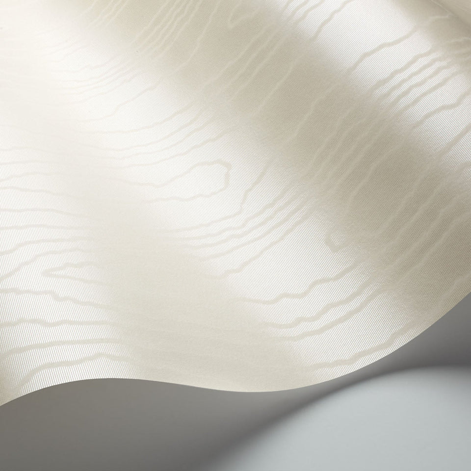 Cole & Son Watered Silk wallpaper in Mica Parchment detail