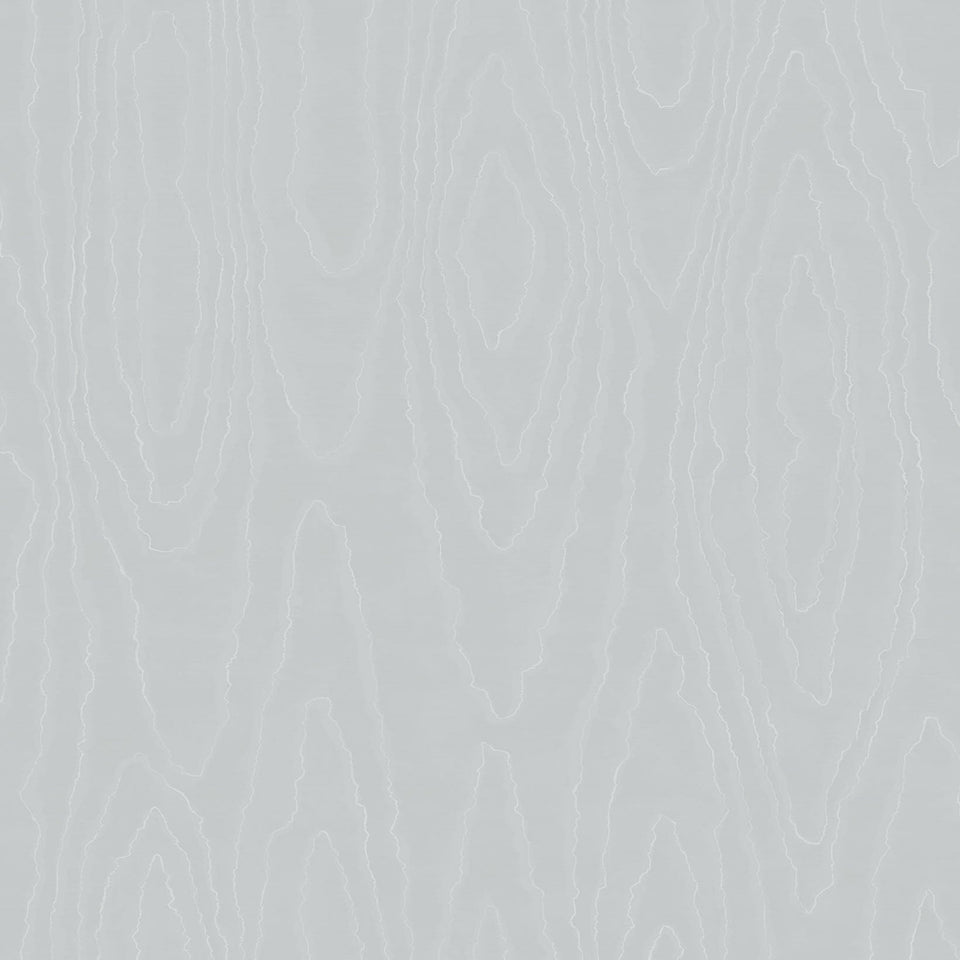Cole & Son Watered Silk wallpaper in Mica Powder Blue