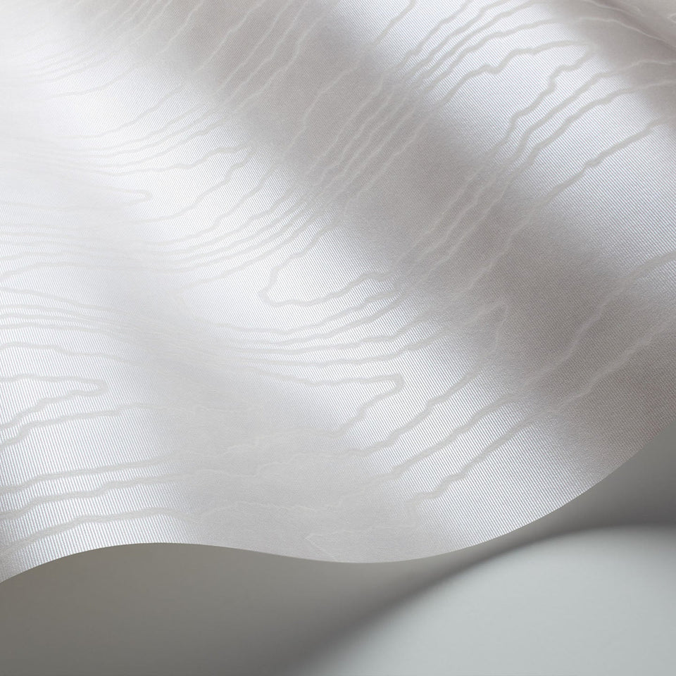 Cole & Son Watered Silk wallpaper in Mica Shell detail