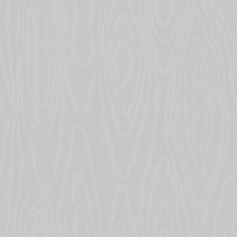 Cole & Son Watered Silk wallpaper in Mica Grey