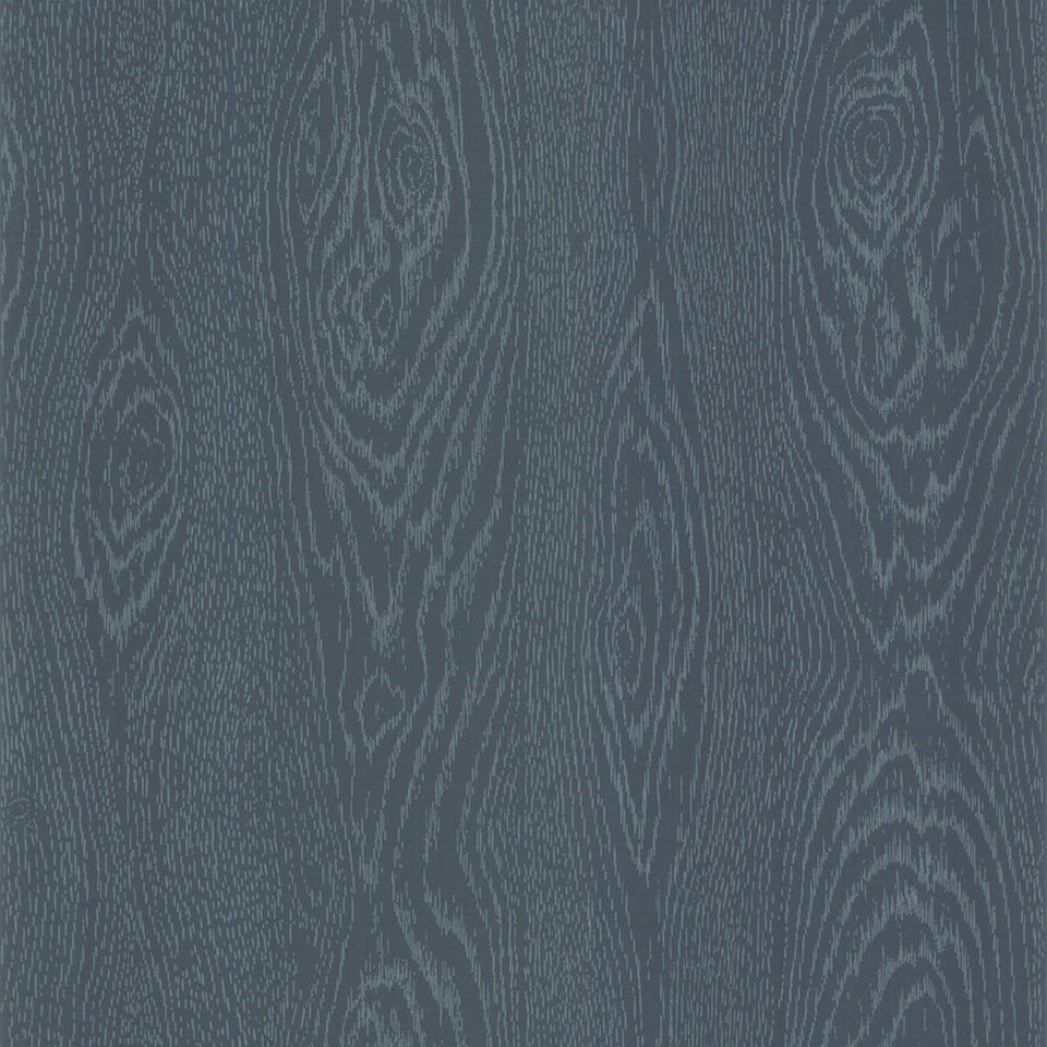 Cole & Son Wood Grain wallpaper in Ink — pattern detail