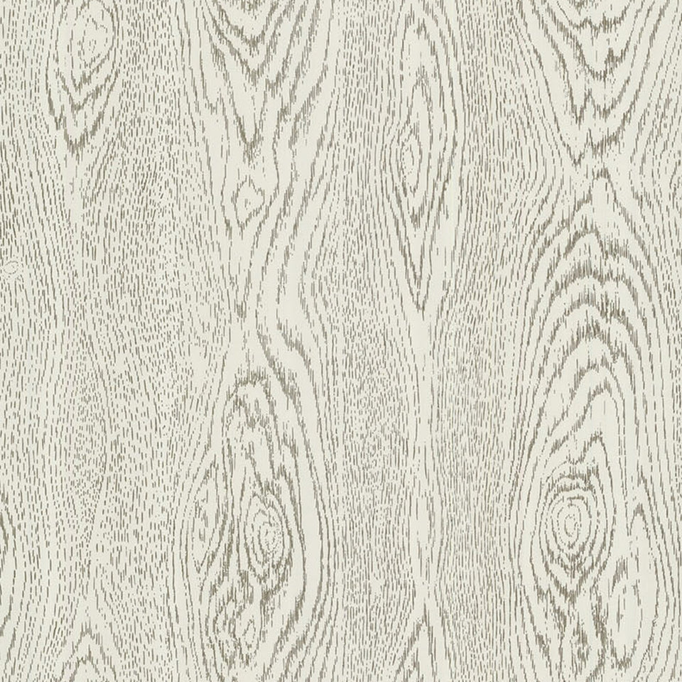 Cole & Son Wood Grain wallpaper in Black & White — pattern detail