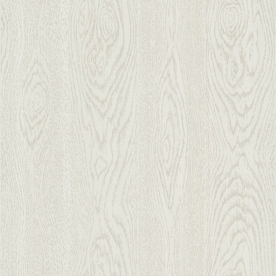 Cole & Son Wood Grain wallpaper in Chalk — pattern detail