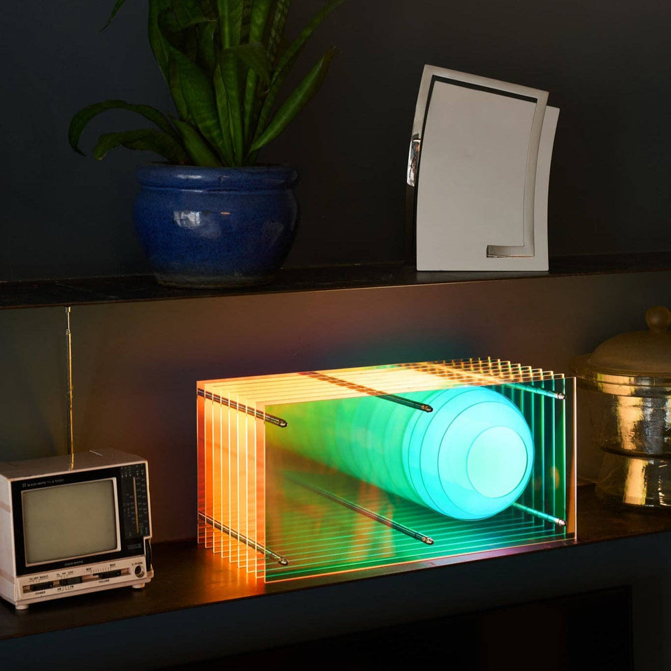 Table Lamp Lớp Small Rectangle In Dreamy Acrylic