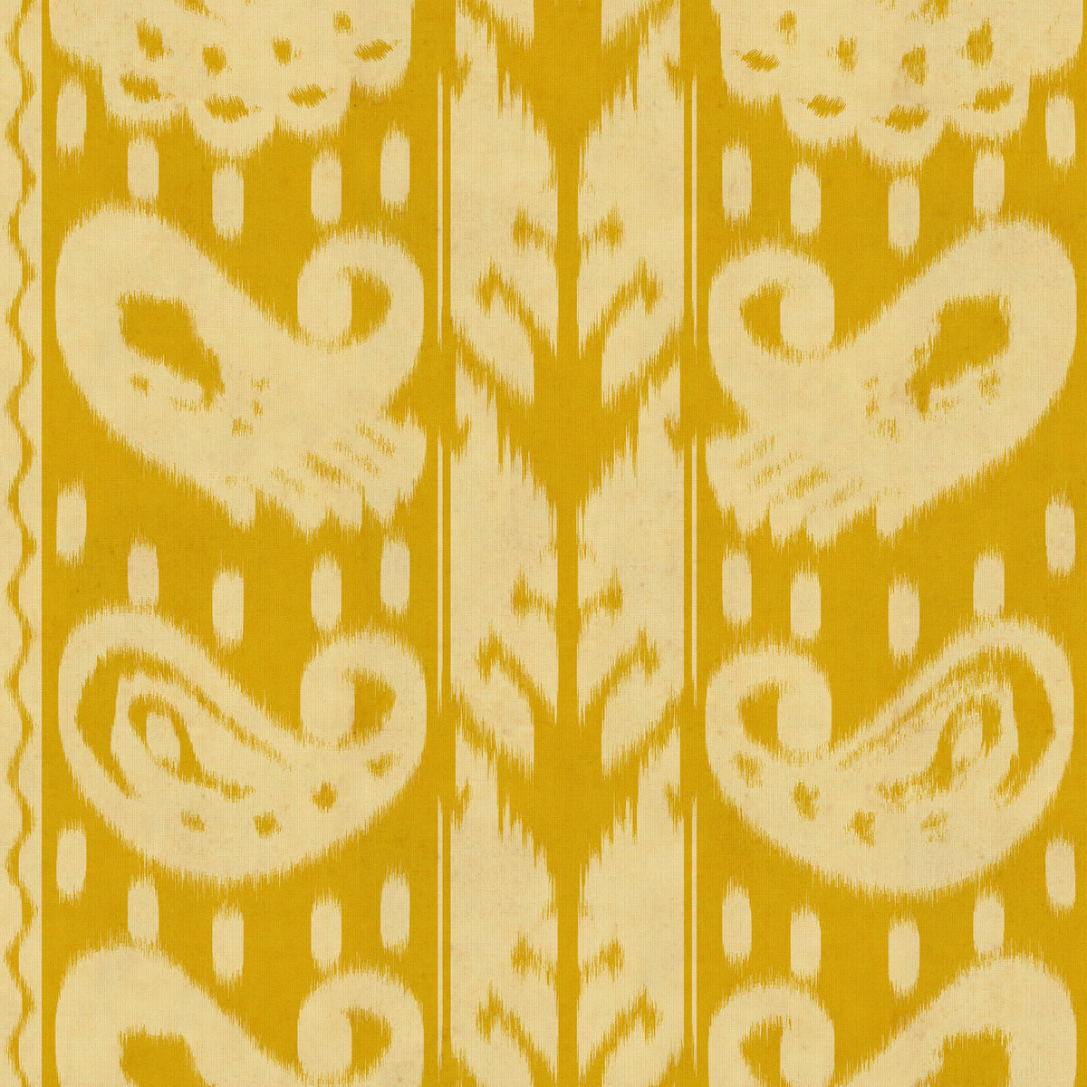 ERZSEBET Maize wallpaper by MINDTHEGAP, full pattern detail.