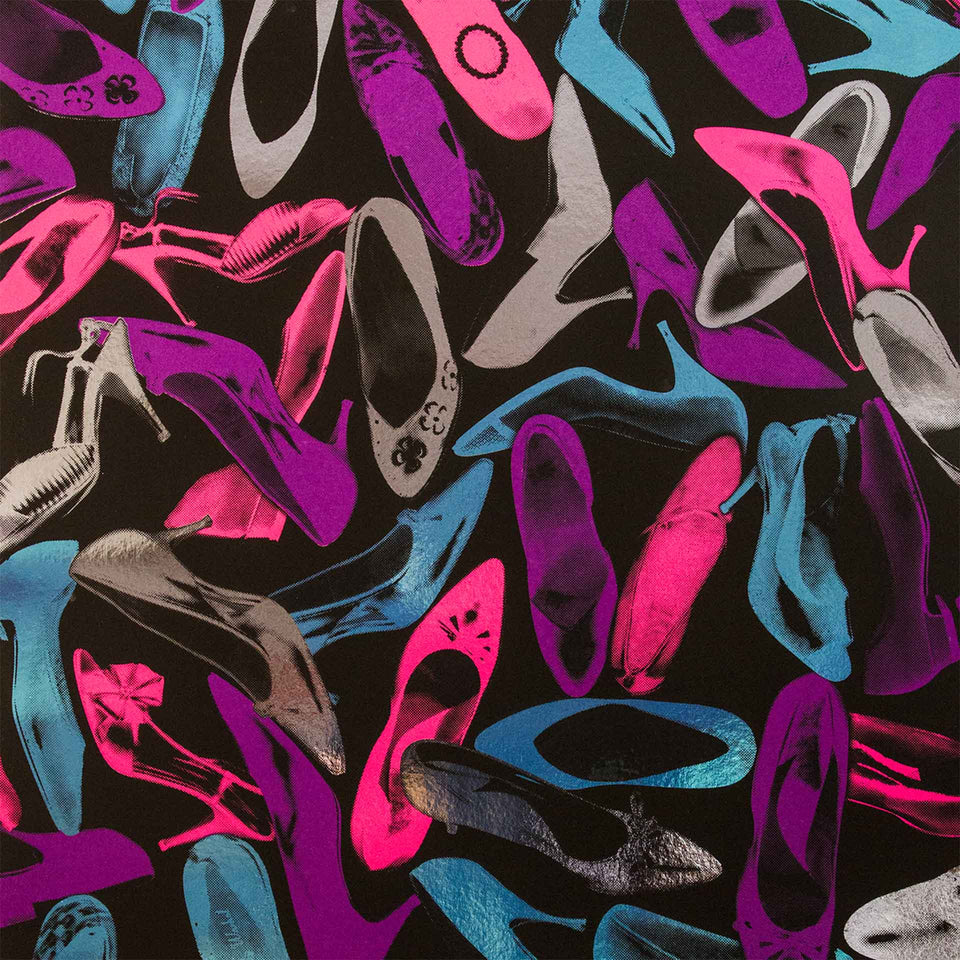 Shoes Wallpaper by Andy Warhol x Flavor Paper