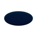 Graf Lantz 8-inch round Merino wool felt trivet in Marine