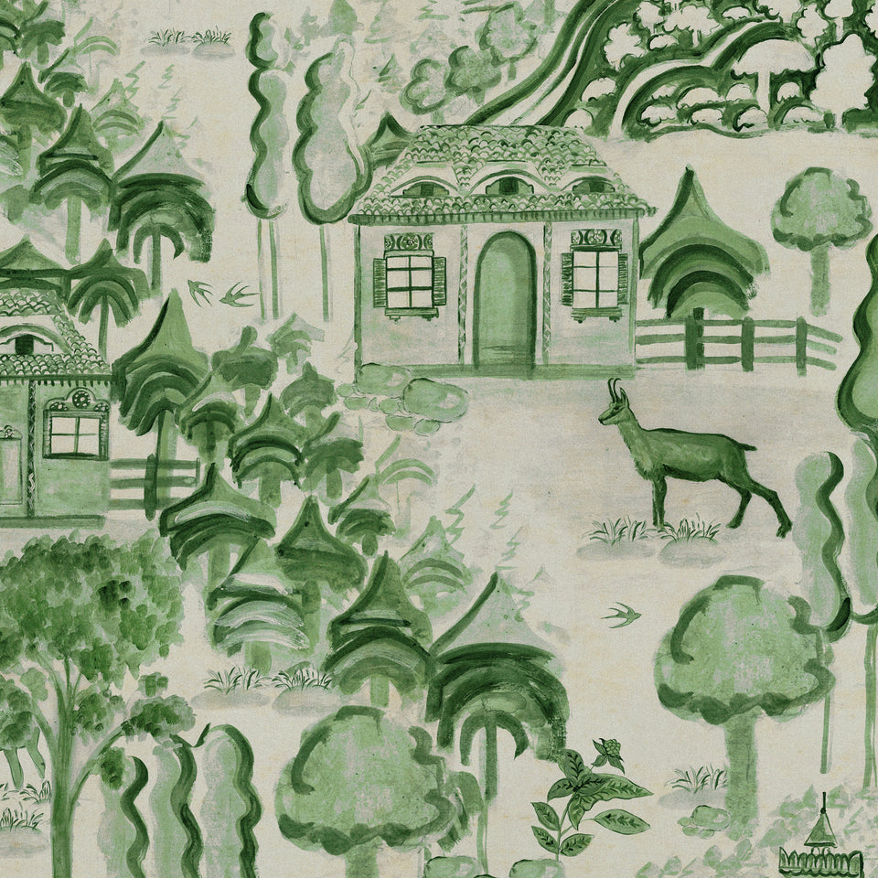 HAVERZHAKAN Taupe wallpaper by MINDTHEGAP, full pattern detail.