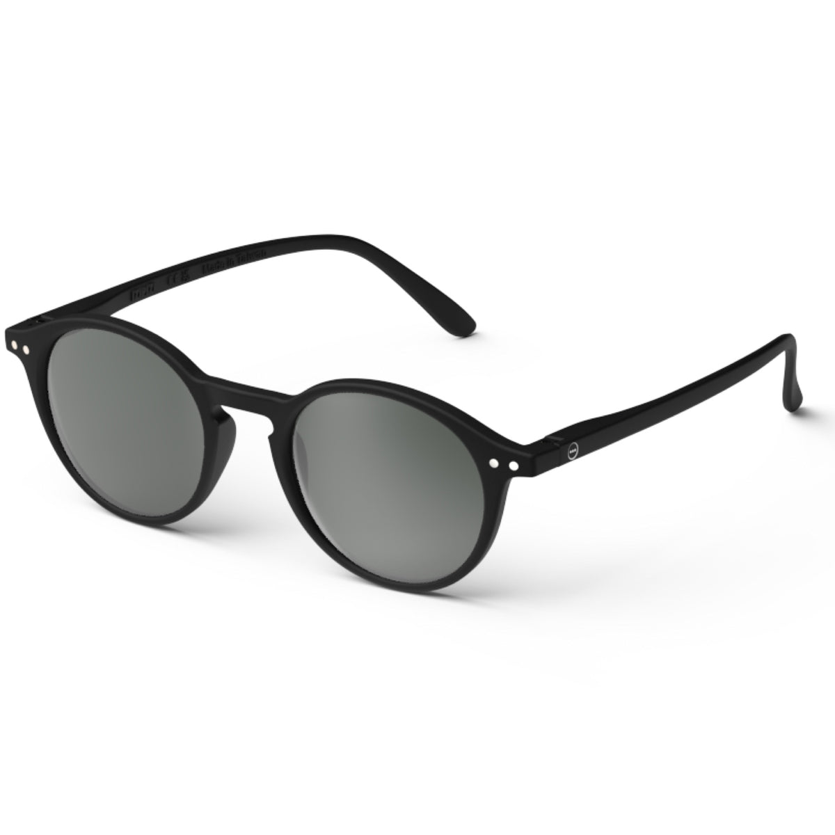 IZIPIZI #D Sunglass Readers – Black, angled product view